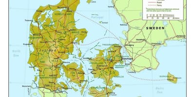 Harta danemarca kommune