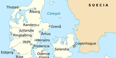 Harta fredericia danemarca