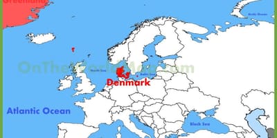 Copenhaga, danemarca harta europei