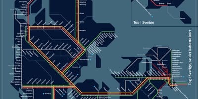Harta de tren de la copenhaga danemarca